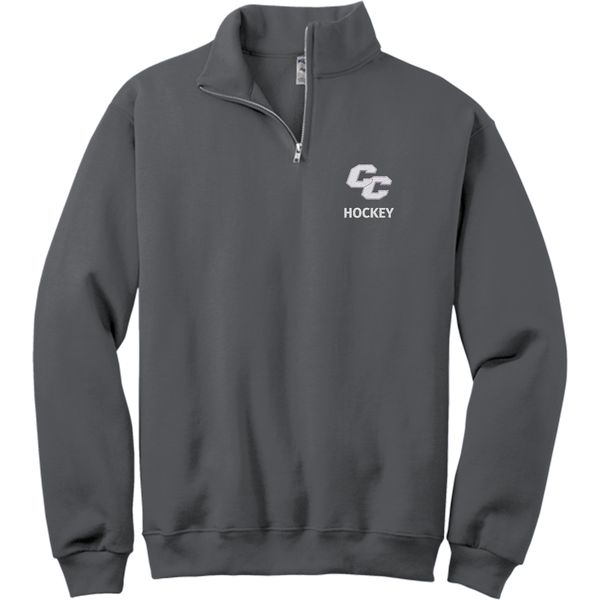 Curry College NuBlend 1/4-Zip Cadet Collar Sweatshirt